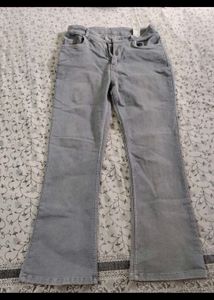 Stylish Flare Leg Denim Jeans