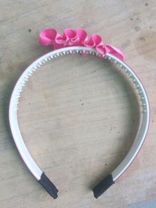 Pink Flower Headband