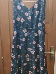 Floral Print Midi Dress