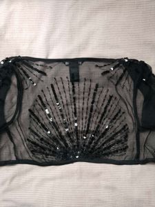 ✧⁠*⁠。Sequin Embellished Bolero Jacket