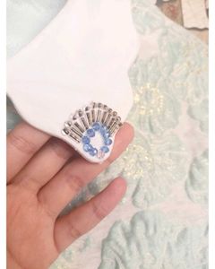 Chic Embroidered Crop Top