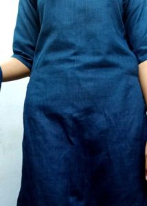 Elegant Blue Kurta Xl  Size Pinterest Simple Suit