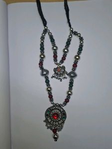 oxidized necklace