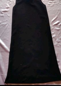 Black Round Neck dress