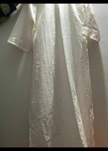 White Embroidered Kurta