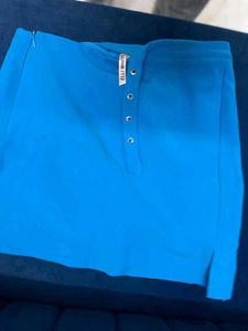 Blue Mini Skirt