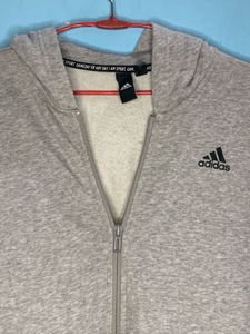 Orignal Adidas Grey Hoodie