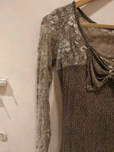 Beautiful Leapord Print Top