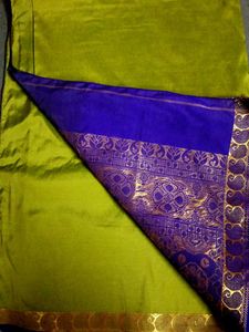 Silk Saree with Golden Border