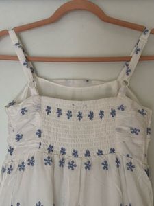 Floral White Sundress