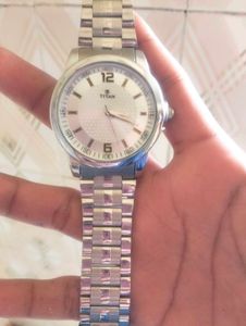 Titan Silver Watch