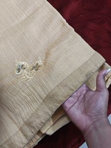 Elegant Embroidered Saree