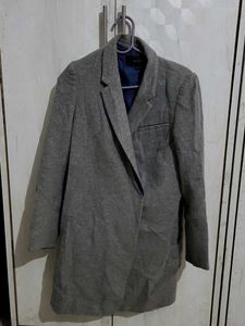 Grey Formal Overcoat
