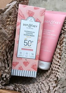 DOT&amp;KEY Sunscreen SPF 50+&amp; Face Wash