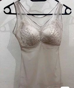 Lace Trim Padded Slip