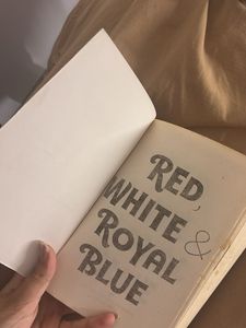 Red , White &amp;Royal Blue 🌹