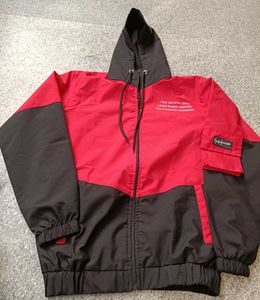 Stylish Red &amp; Black Men's Jacket