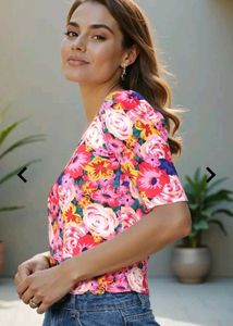 Floral Print Top
