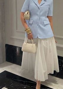 Chic Short Sleeve Blazer