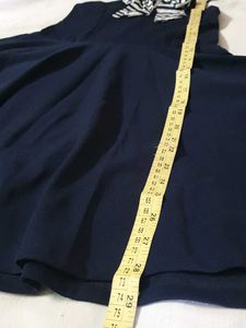 Girls Trendy Dress Navy Blue Colour