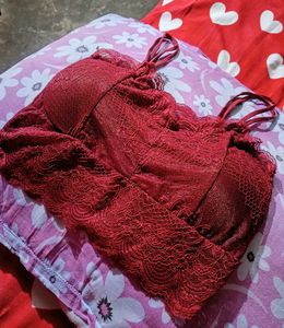 Women Lace Padded Bra
