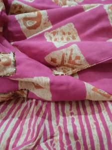 New Cotton Kurti Set. Actual color, close up pic