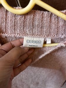 cute Pink Pullover Sweater