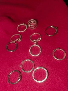 Set Of 11 Rings