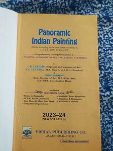 Two Books Of Class 12th Painting Book Panoramic