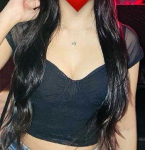 black mesh top