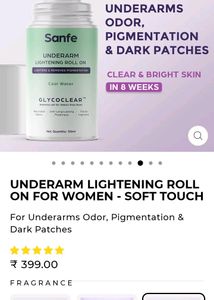 Underarm Lightening Roll On Combo Pack Of 2 💚