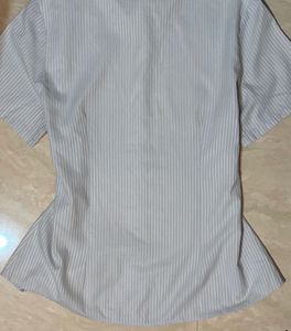 Button Down Fitted Top