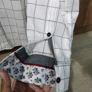 Van Heusen White Elegant Shirt Party/Casual