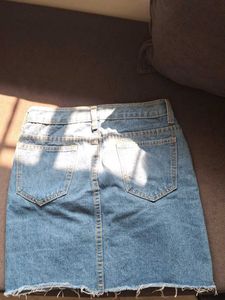 Denim Mini Skirt