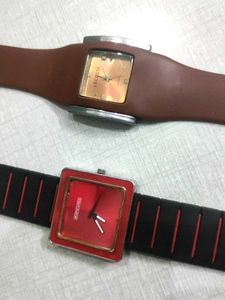Two Wristwatches