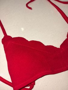Red Bikini Top