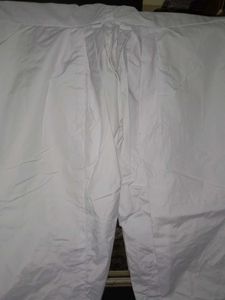 Men's White Ethnic Pyjama Bottoms