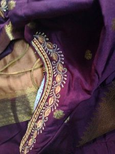 mysore silk Saree with Blouse