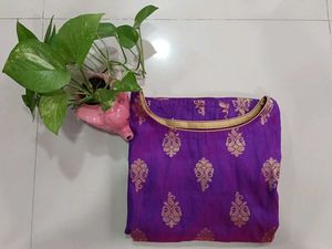 Elegant Purple Kurta