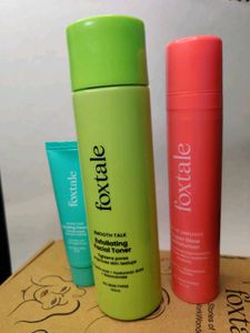 Foxtale Viramin C Skincare Kit With Free Face Wash