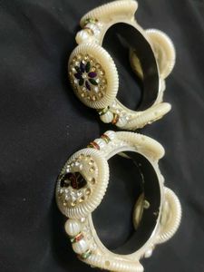 Vintage Beaded Bangles