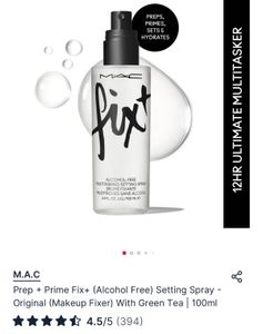 MAC Setting Spray (Spray Nozzle Not Working)