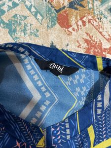 Printed Shirt Top