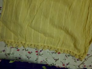Lemon Yellow Kurti💛🌟 Colour As Shown In 1 St Pic
