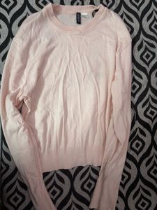 H&amp;m short fine knit jumper