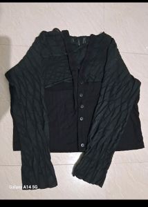 Very Pretty Black Party Wear Top