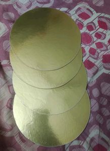 Half &amp; 1 Pound Cake Base 5 Piece  Each