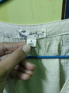 Cream Colour Top