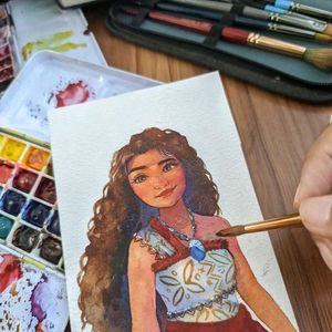 Watercolor On Paper ,Open For Customize Art