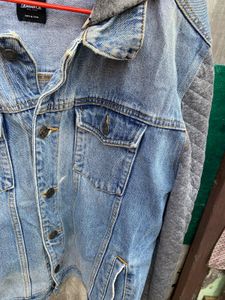 Hooded Denim Jacket